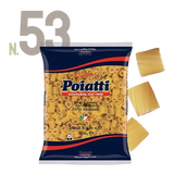POIATTI PASTA DI SEMOLA MEZZI RIGATI N.53 1 KG (12 in a box)