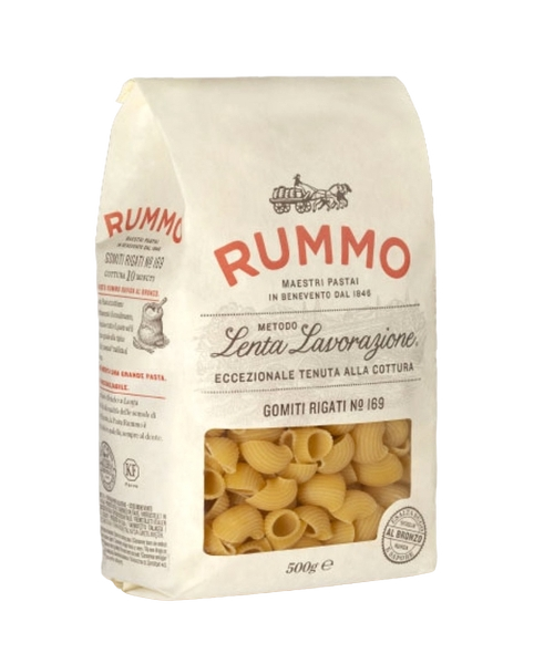 RUMMO PASTA DI SEMOLA GOMITI RIGATI N.169 500 GR (16 in a box)