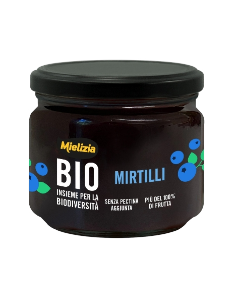 MIELIZIA JAMS BLUEBERRIES 250 GR (6 in a box)