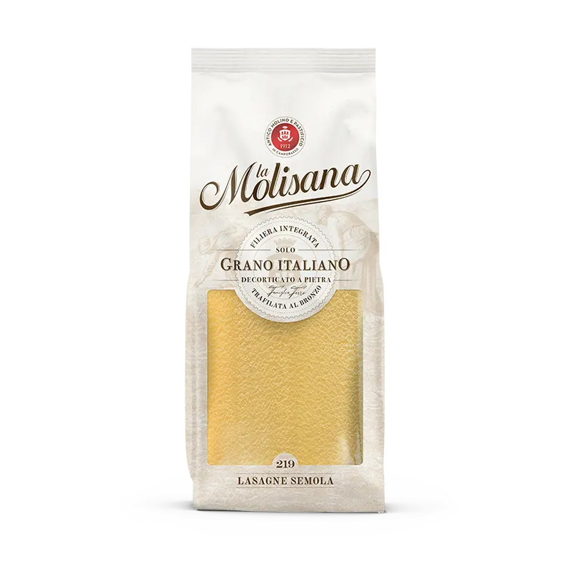 MOLISANA PASTA DI SEMOLA LASAGNA N.219 500 GR (12 in a box)
