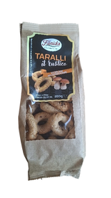 FANIDA TARALLI RUSTICO PORCINI MUSHROOMS WITH EXTRA VIRGIN OLIVE OIL 250 GR (16 in a box)