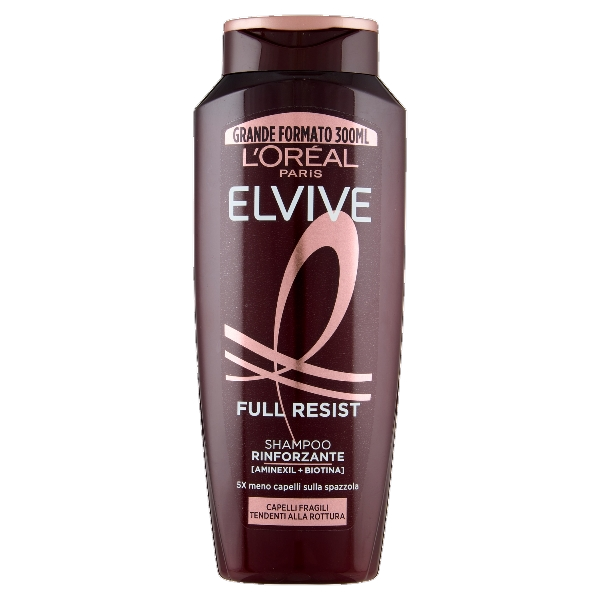 L'OREAL ELVIVE SHAMPOO FULL RESIST RINFORZANTE FRAGILE HAIR 300 ML (12 in a box)