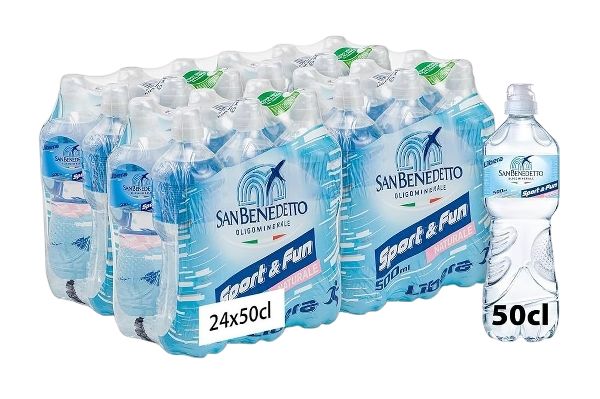 SAN BENEDETTO STILL WATER LIBERA PUSH/PULL PET 500 ML (24 in a box)