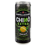 SAN PELLEGRINO CHINO' CHINOTTO EXTRA MERCURIO LIME & GINGER CANS 330 ML (24 in a box) - LIMITED EDITION