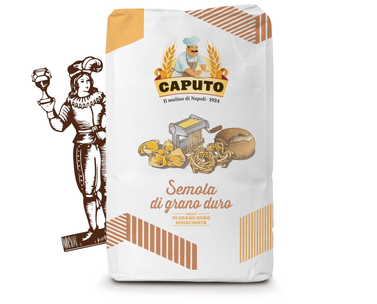 CAPUTO FLOURS SEMOLA RIMACINATA DI GRANO DURO 5 KG (1 in a box)