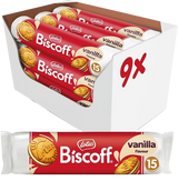 LOTUS BISCUITS BISCOFF VANILLA CREAM TUBE 150 GR (9 in a box)