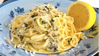 DELIZIE CALABRIA PESTO LEMON AND OLIVES LIMONE IGP ROCCA IMPERIALE 190 GR (12 in a box)