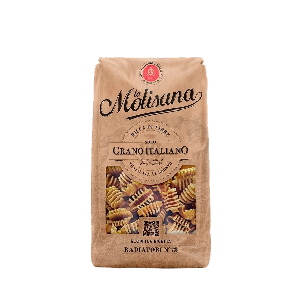 MOLISANA PASTA WHOLEMEAL RADIATORI N.73 500 GR (12 in a box)