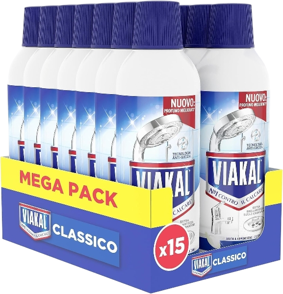 VIAKAL DEGREASER DESCALER CLASSIC GEL 470 ML (15 in a box)