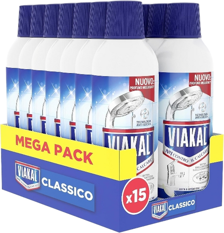 VIAKAL DEGREASER DESCALER CLASSIC GEL 470 ML (15 in a box)