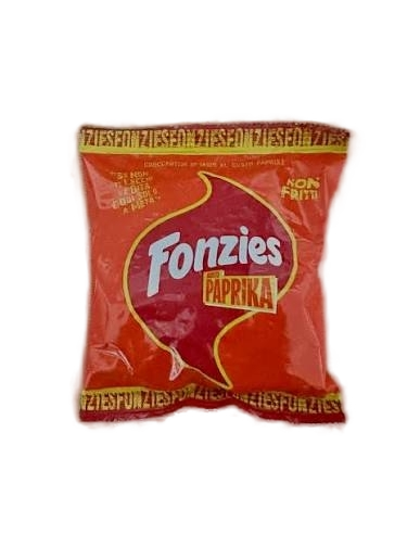 FONZIES CRISPS PAPRIKA MULTIPACK X7 165 GR (16 in a box)