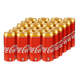 COCA COLA WITHOUT CAFFEINE CANS 330 ML (24 in a box)