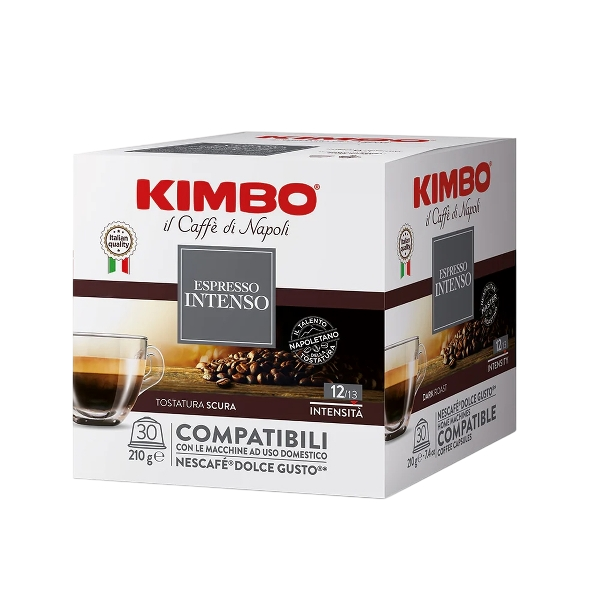KIMBO COFFEE CAPSULES NESCAFE' ESPRESSO INTENSO X30 210 GR (2 in a box)