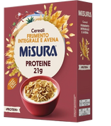 MISURA PROTEIN CEREALS WHEAT RICE AND OATS 320 GR (10 in a box)