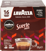 LAVAZZA COFFEE CAPSULES A MODO MIO SUERTE NERO X16 120 GR (16 in a box)