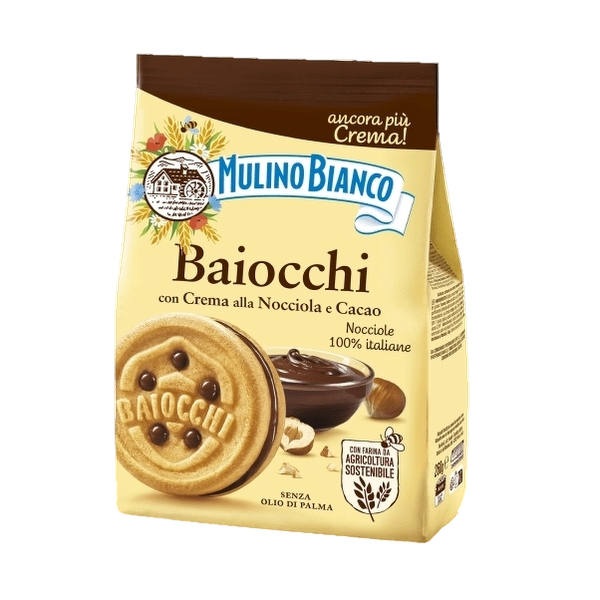 MULINO BIANCO BISCOTTI BAIOCCHI 260 GR (10 in a box)