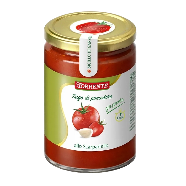 LA TORRENTE PASTA SAUCE SUGO SCARPARIELLO 330 GR (6 in a box)