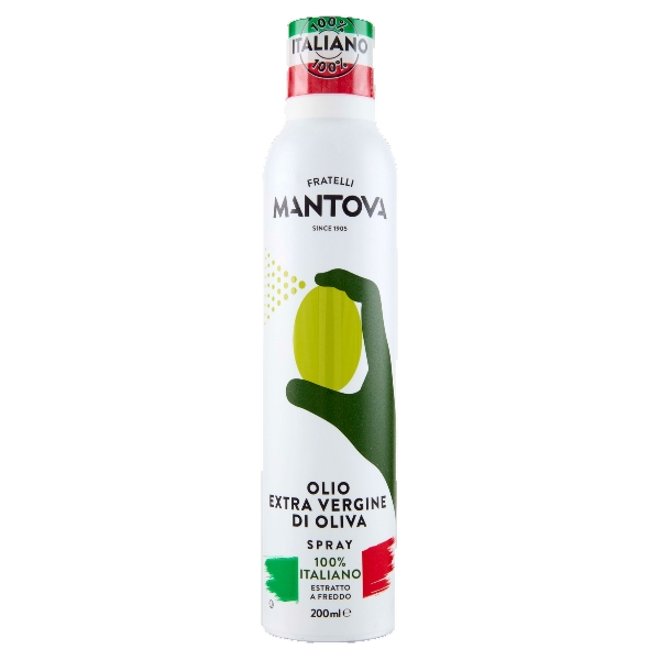 MANTOVA SPRAYLEGGERO EXTRA VIRGIN OLIVE OIL SPRAY 200 ML (6 in a box)