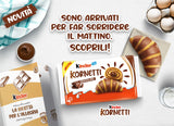 KINDER CROISSANT KORNETTI CHOCOLATE X6 252 GR (12 in a box)