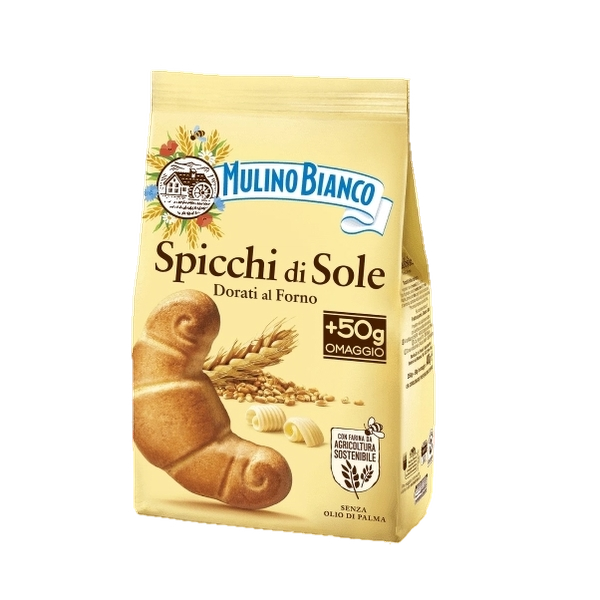 MULINO BIANCO BISCOTTI SPICCHI DI SOLE 400 GR (12 in a box)