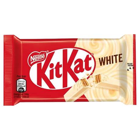 KIT KAT SNACK WHITE 41.5 GR (24 in a box)
