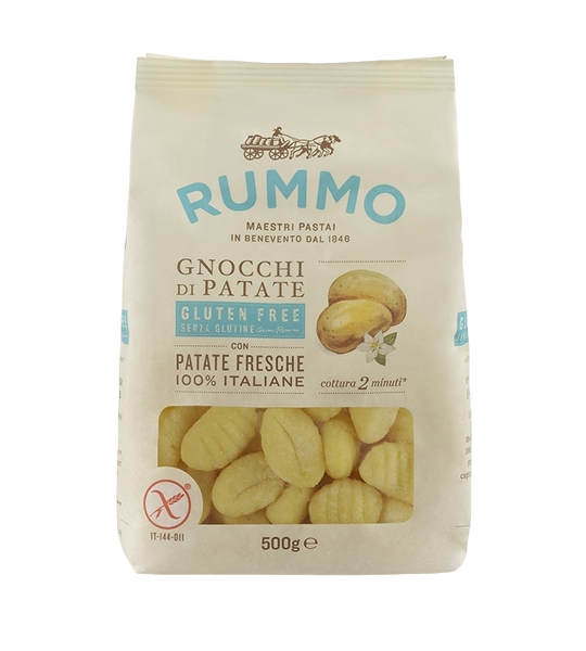 RUMMO PASTA GLUTEN FREE GNOCCHI OF POTATOES 500 GR (8 in a box)