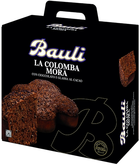 BAULI COLOMBA MORA CHOCOLATE 700 GR (18 in a box)
