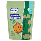 MELLIN CRACKERS SNACK PICCOLE SCOPERTE BASIL & PEAS 100 GR (6 in a box)