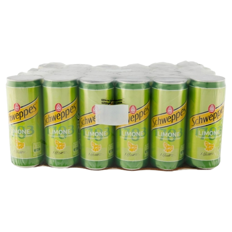 SCHWEPPES DRINK LEMON CANS 330 ML (24 IN A BOX)
