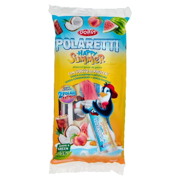 POLARETTI FRUIT ICE POP HAPPY SUMMER X10 420 ML (20 in a box)