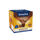 BORBONE CAPSULES CHOCOLATE NESCAFE' SUPERCIOCK X16 320 GR (4 in a box)