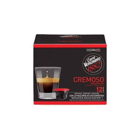 VERGNANO COFFEE CAPSULES NESCAFE' ESPRESSO CREMOSO X12 (6 in a box)
