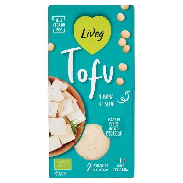 LIVEG ORGANIC TOFU 250 GR (6 in a box)