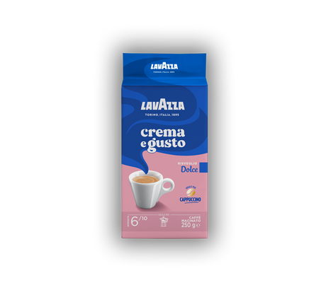 LAVAZZA COFFEE GROUND CREMA E GUSTO DOLCE 250 GR X2 (10 in a box)