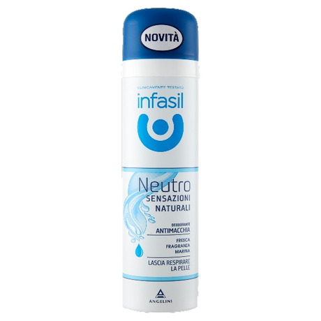 INFASIL DEO NEUTRO SENSAZIONI NATURALI SPRAY 150 ML (6 in a box)