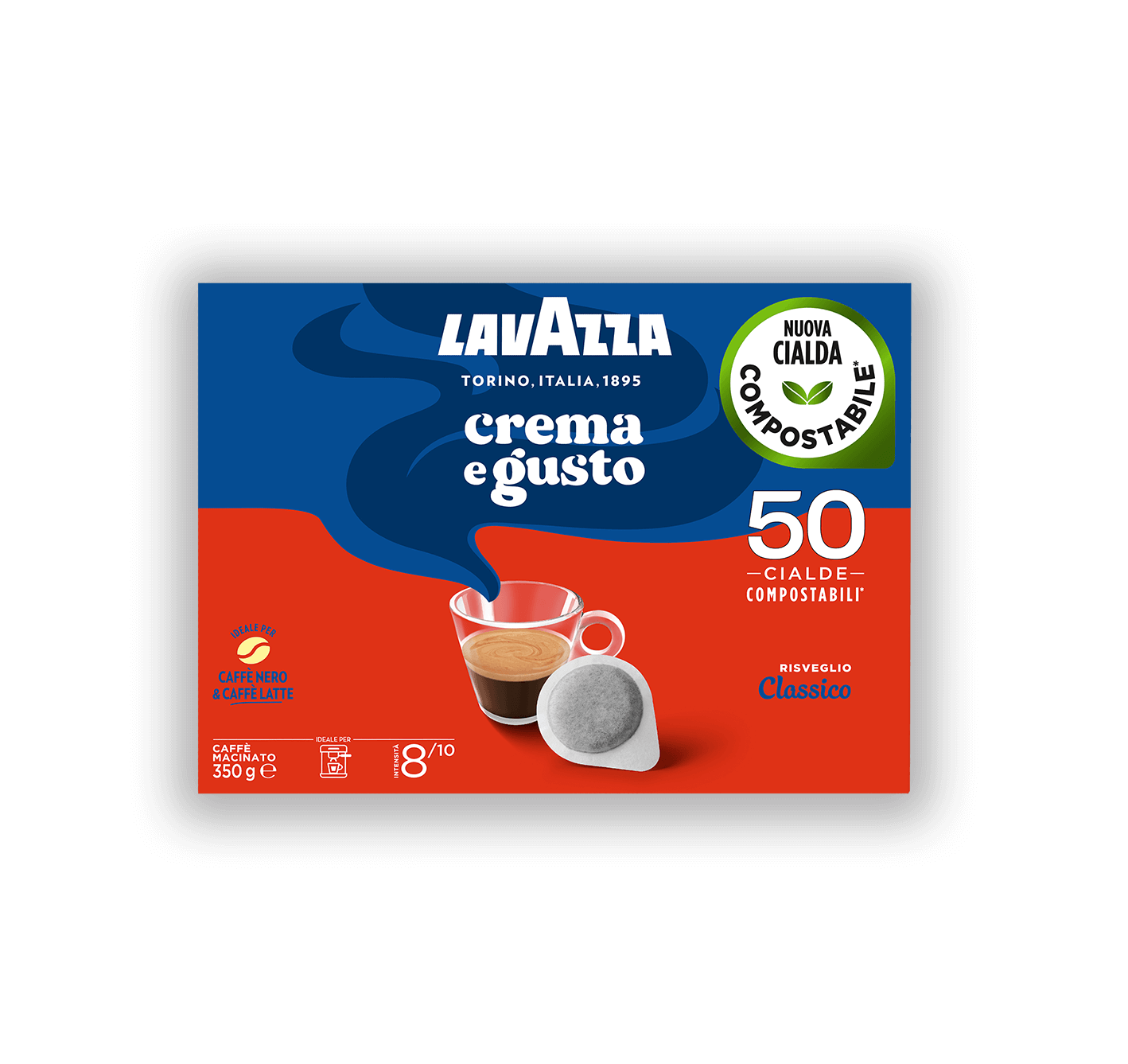 Nespresso Compatible Lavazza Crema E Gusto Forte 30 Coffee Capsules - Foto 8