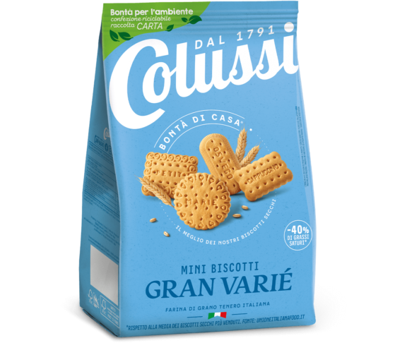 COLUSSI BISCOTTI GRAN VARIE' MIX 700 GR (8 in a box)