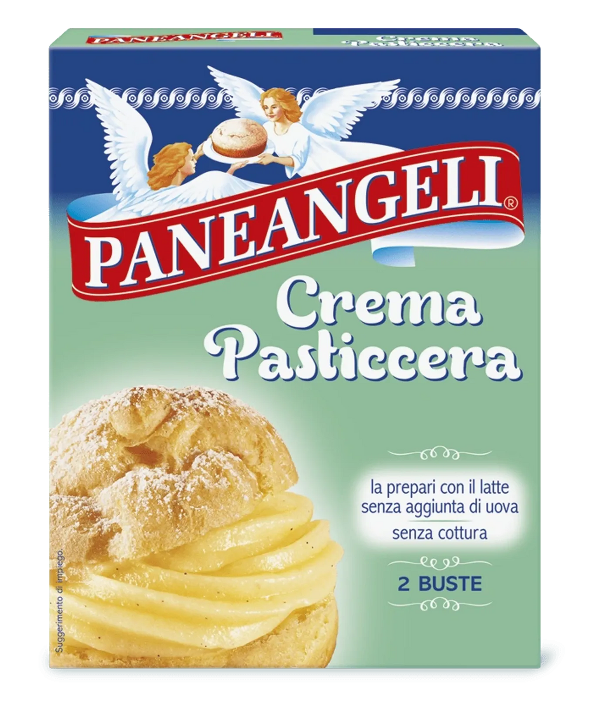 PANEANGELI PREPARED FOR CREAM PASTICCERA X2 160 GR (8 in a box)