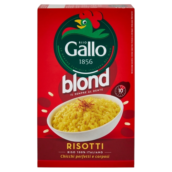 GALLO RICE BLOND RISOTTI 1 KG (9 in a box)