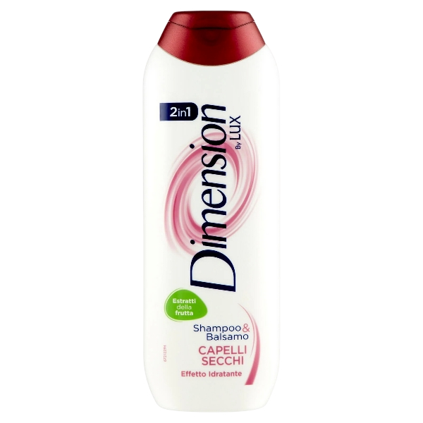 DIMENSION SHAMPOO 2in1 HYDRATING DRY HAIR 250 ML (12 in a box)