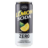 LEMONSODA ZERO DRINK LEMON CANS 330 ML (24 in a box)