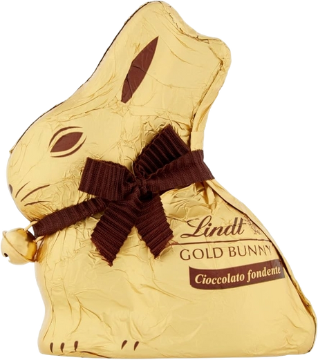 LINDT EASTER DARK CHOCOLATE GOLD BUNNY 100 GR (32 in a box)