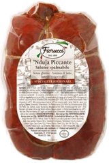 FIORUCCI SALAME NDUJA CALABRESE £ 13.77  AL KG (APPROX. 400 GR)