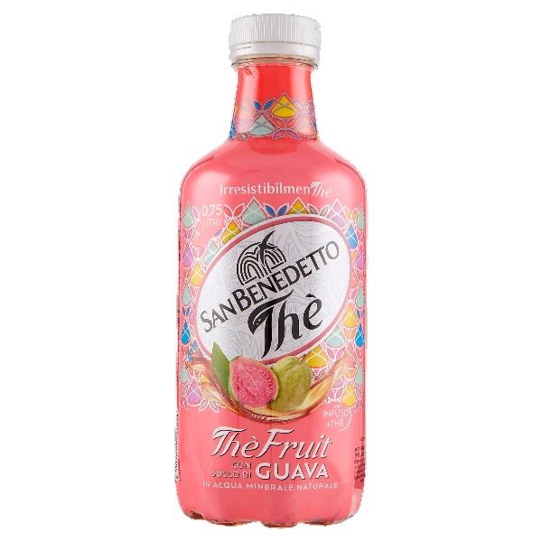 SAN BENEDETTO TEA FRUIT GUAVA PET 750 ML (6 in a box)
