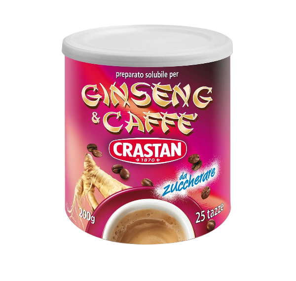 CRASTAN WATER-SOLUBLE INSTANT GINSENG & COFFEE 200 GR (6 in a box)