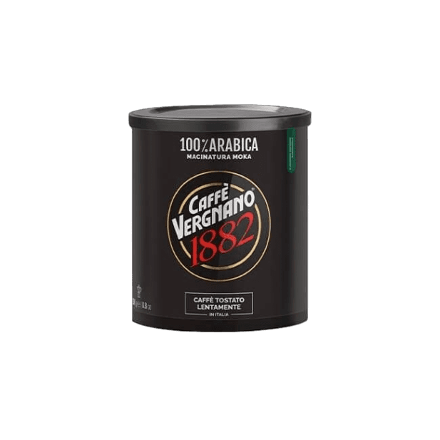 VERGNANO COFFEE GROUND 100% ARABICA 250 GR (6 in a box)