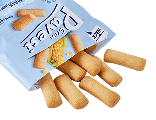 PAVESI SNACK TOCCHETTI CORN X8 256 GR (10 in a box)