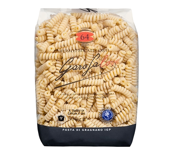 GAROFALO PASTA DI GRAGNANO IGP FUSILLI BUCATI N.64 500 GR (16 in a box)