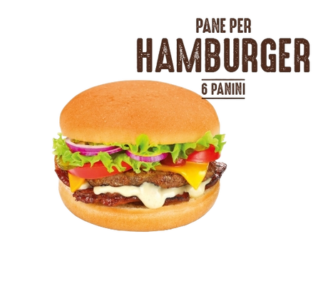 DAILYBREAD BURGER BUNS BREAD HAMBURGER X6 300 GR (8 in a box)