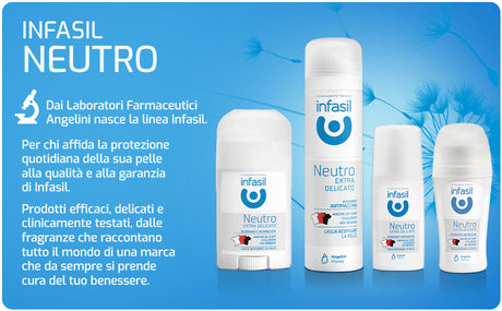 INFASIL DEO NEUTRO EXTRA DELICATO SPRAY 150 ML (6 in a box)